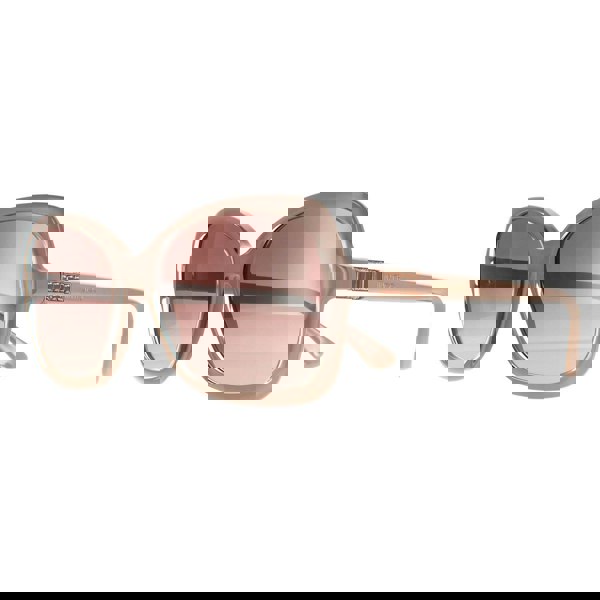 Jimmy Choo Sunglasses BETT/S FWM NQ Nude Brown Silver Mirror