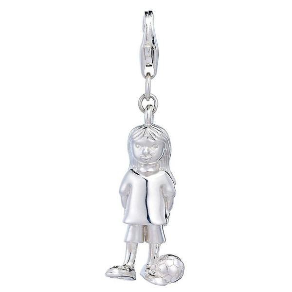 Sterling Silver Footballer Charm - MYLEE London