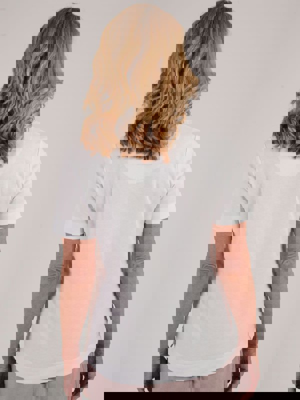 TIGI-Wear Eyelet Trim Top