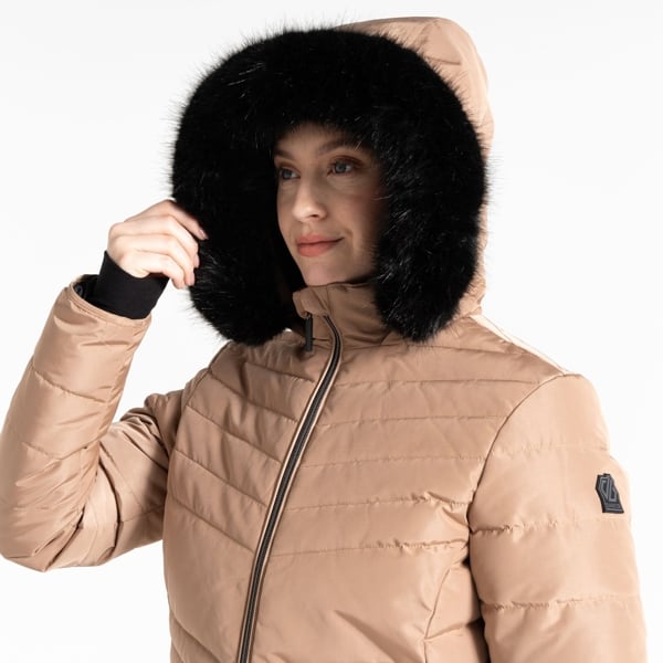 Dare 2B Women's Striking IV Mid Length Padded Jacket - Cashmere