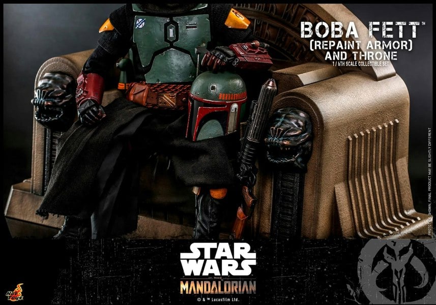 Hot Toys Boba Fett Repaint Armour and Throne Collectible Set 1:6 Scale Hot Toys 908858