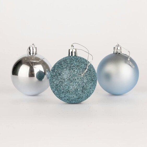 Shatchi Pink Shatterproof Christmas Baubles in 6cm and Pack Sizes of 6 or 18 for Seasonal Decorating