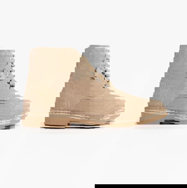 Popps RANGER Mens Desert Boots Taupe