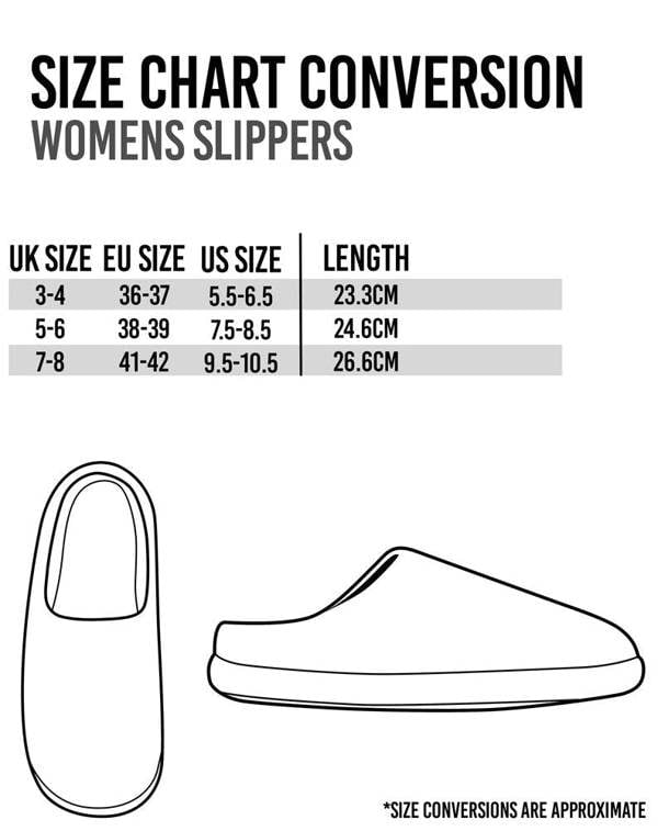 Barbie Womens Pink Doll Silhouette Logo Mule Slippers