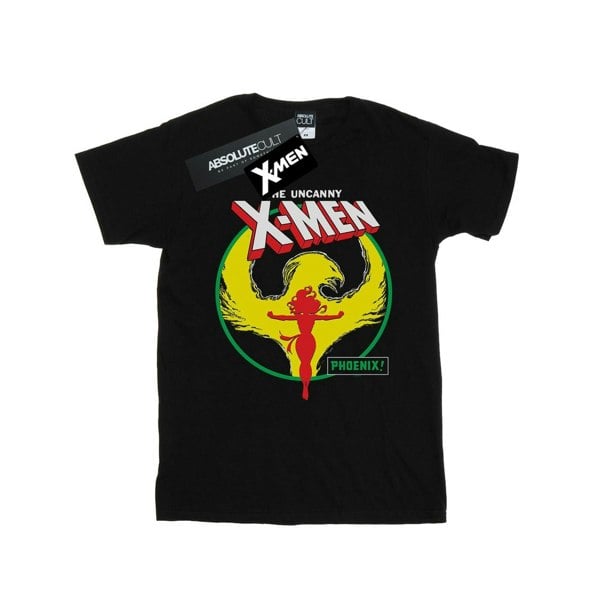Marvel Mens X-Men Phoenix Circle T-Shirt - Black