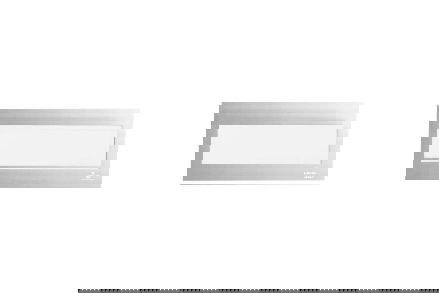 Durable DURAFRAME TOP Magnetic Signage Title Frame for A4 | 5 Pack | Silver