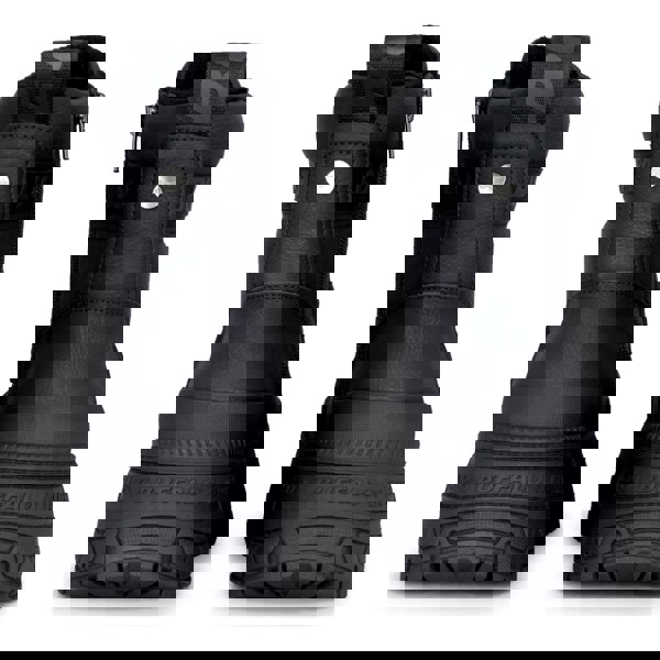 Buffalo FUSION FRONT ZIP - Women’s Black Front-Zip Platform Boots