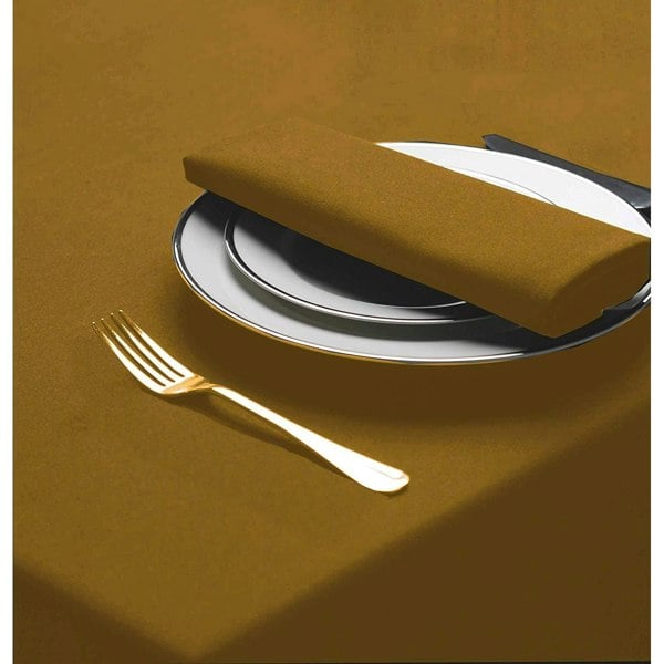 Belledorm Amalfi Rectangular Table Cloth - Gold