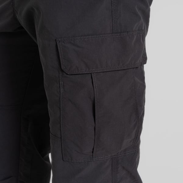 Craghoppers Men's III Nosilife Cargo Trousers - Black Pepper