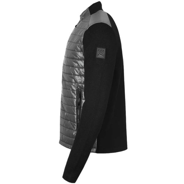 Belstaff Veer Zip Cardigan Jacket - Black