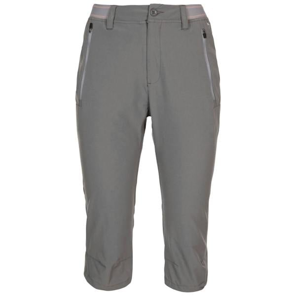 Trespass Womens/Ladies Grateful 3/4 Shorts - Storm Grey - 