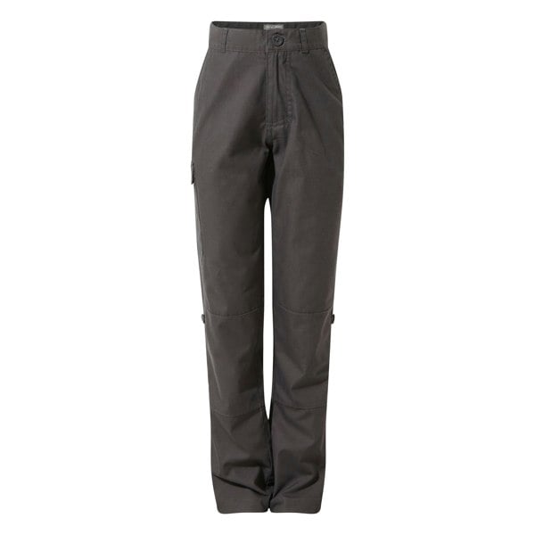 Craghoppers Childrens/Kids Kiwi II Trousers - Black Pepper