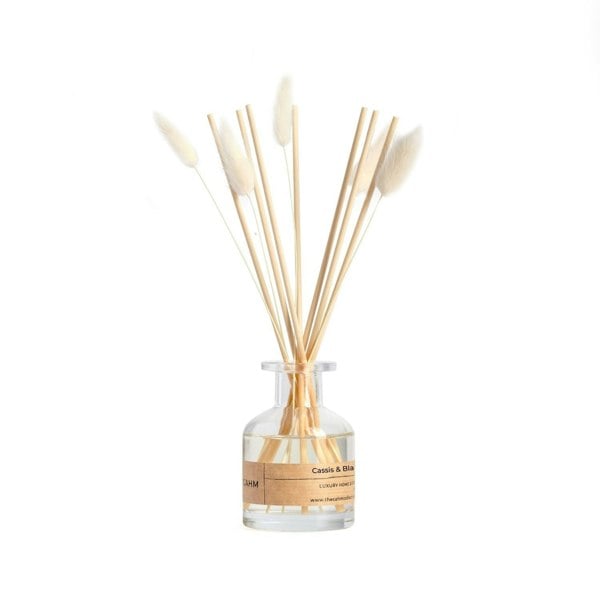 CAHM Cassis & Black Rose Reed Diffuser - Clear