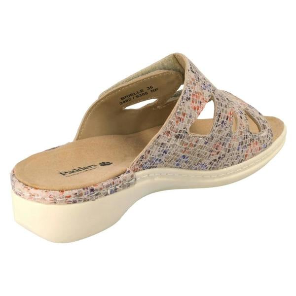 Padders Ladies Padders Strappy Mule Sandals Brielle