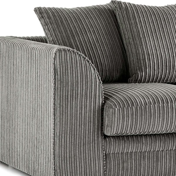 Luxor Full Jumbo Cord 2 Seater - Scatter Back - 4