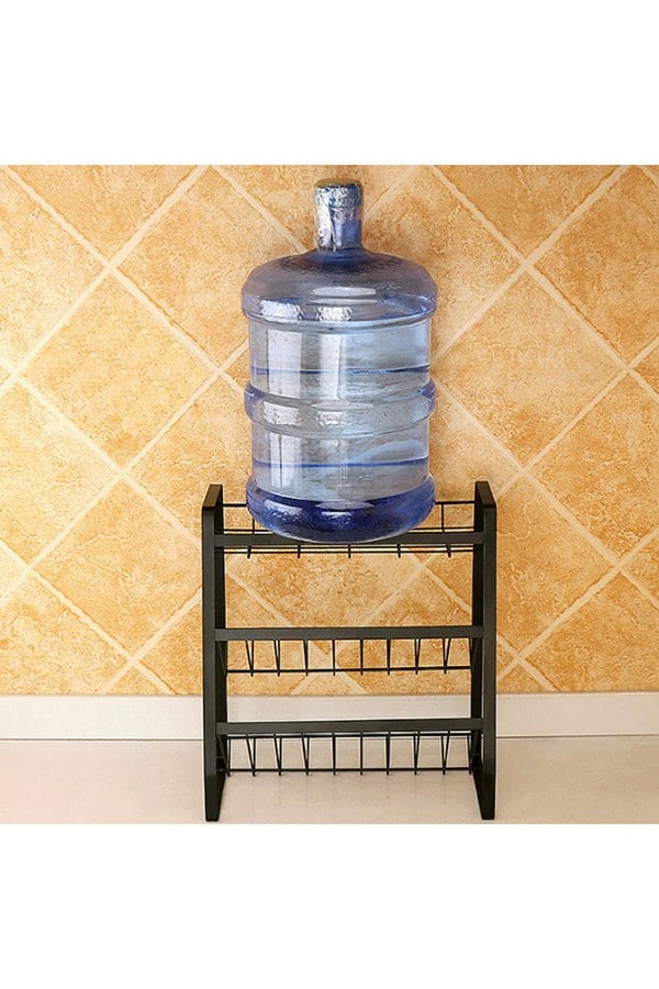 Living and Home Kitchen Freestanding 3 Tier Spice Rack Kitchen Utensils Storage Rack
