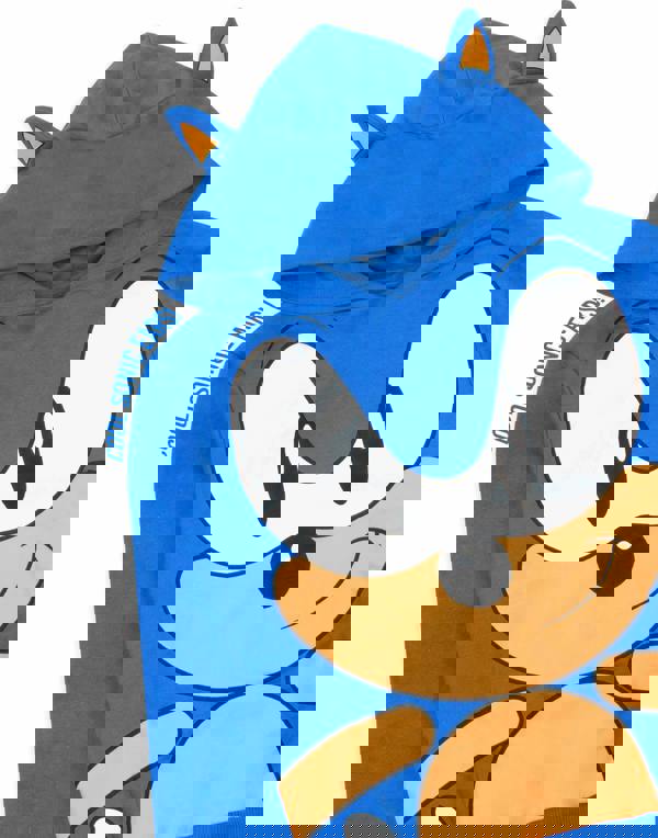 Sonic the Hedgehog Boys Blue Character Hoodie