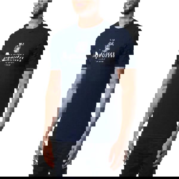 Aquascutum Active Beach Basic Big Logo T-Shirt Navy Navy Blue T-Shirt S