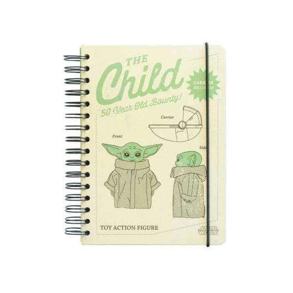 Star Wars The Mandalorian Child Baby Yoda A5 Notebook