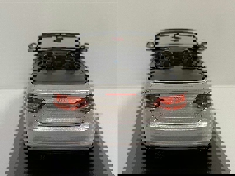 audi a3 cabriolet 2007 silver metallic 1:43 scale maxichamps 940017130