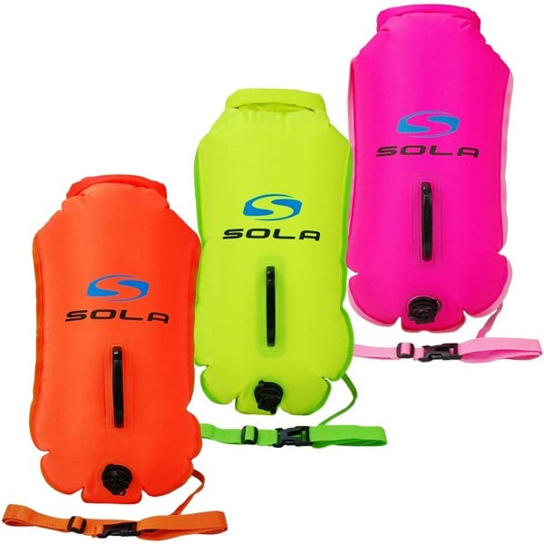Sola Inflatable Swim Buoy Dry Bag- Large - 28 Litre