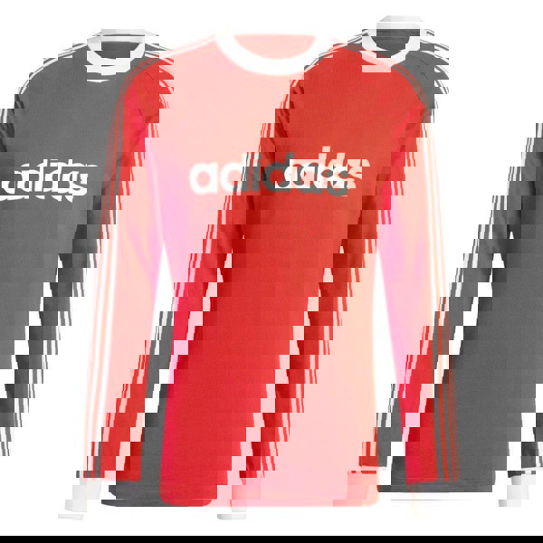 Adidas Mens Originals 70s FC Bayern Munich Long-Sleeved Jersey - Red