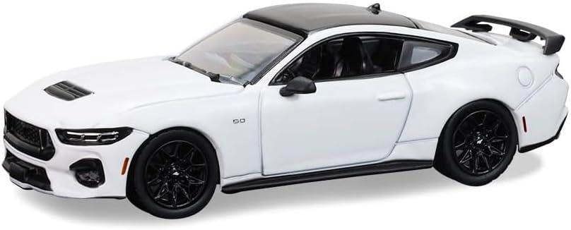 MCSlots Ford Mustang 2024 Oxford White 1:64 Scale Greenlight 13370F