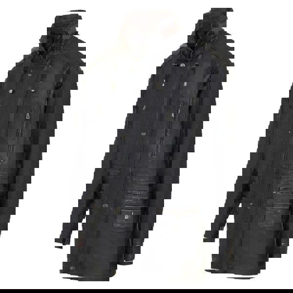 Leather Company Men's Lambskin Leather Mid Length Jacket