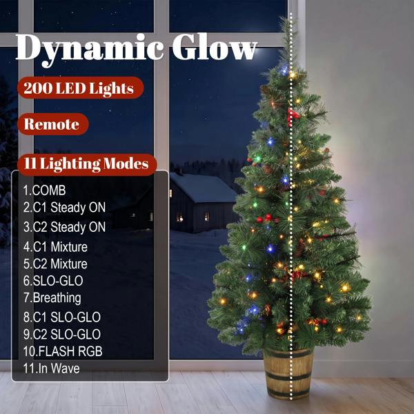 Christmas Tree with Lights