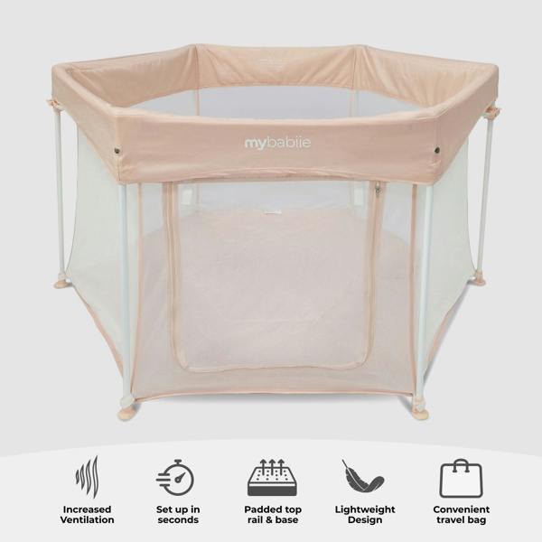 My Babiie Baby Playpen - Blush