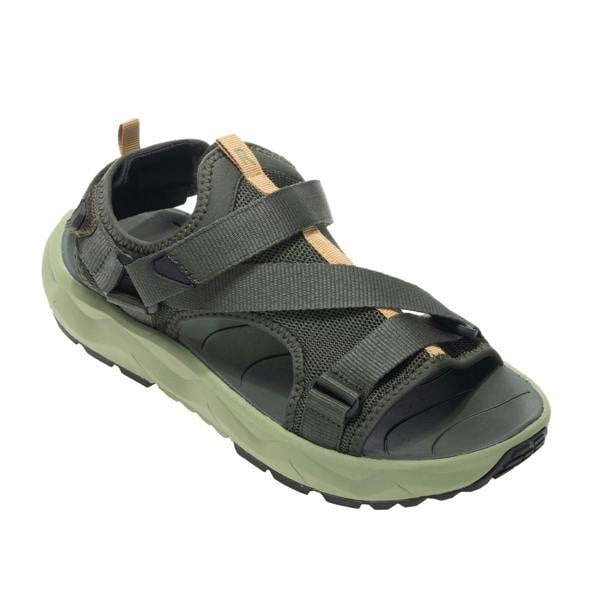 Regatta Mens Lito Sandals - Dark Khaki/Wood Brown - 