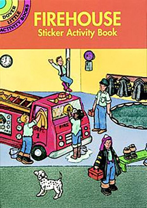 Fire House Sticker Activity Book - Cathy Beylon - Little Activity Books
