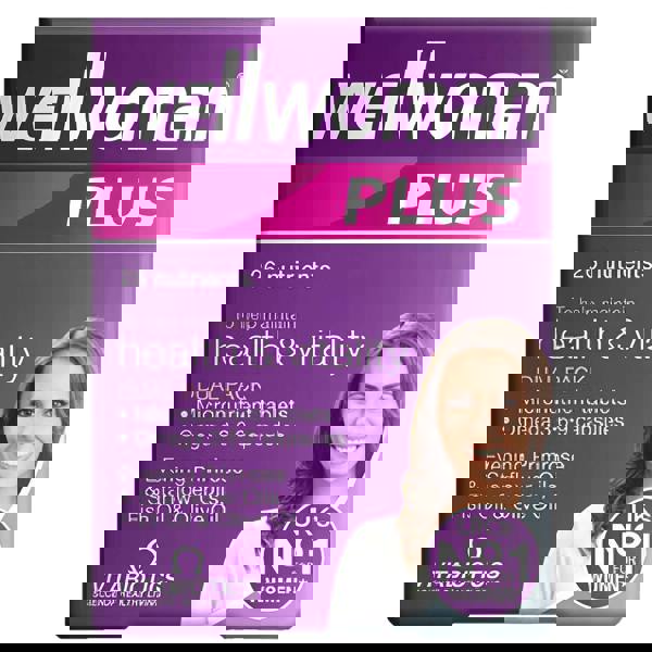 Vitabiotics Wellwoman Plus Dual Pack: Tablets x 28 & Capsules x 28