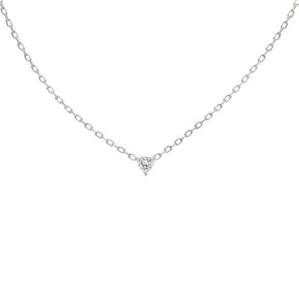BLOOMTINE Illuminess™ Sterling Silver Trillion Necklace