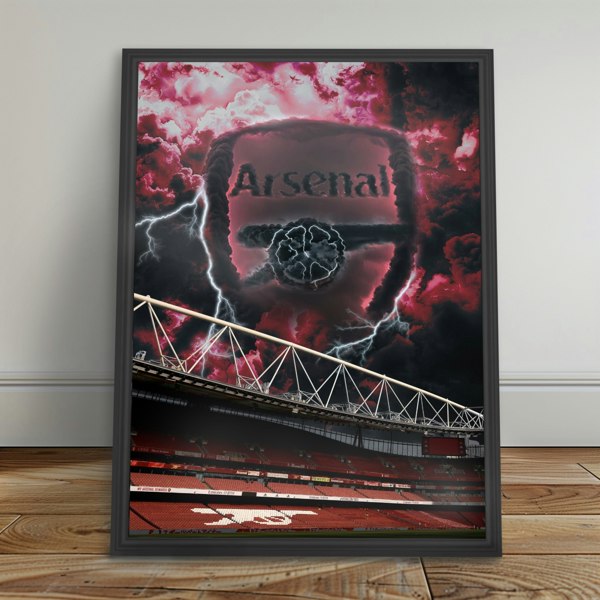 NotNiceThings Arsenal Magic Poster - Augmented Reality Art