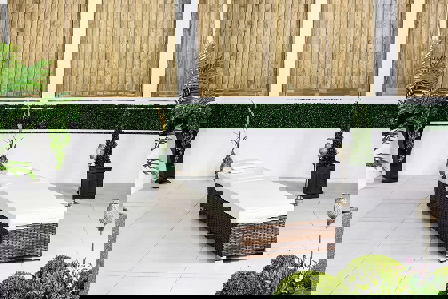 Giardino Rattan Sun Lounger