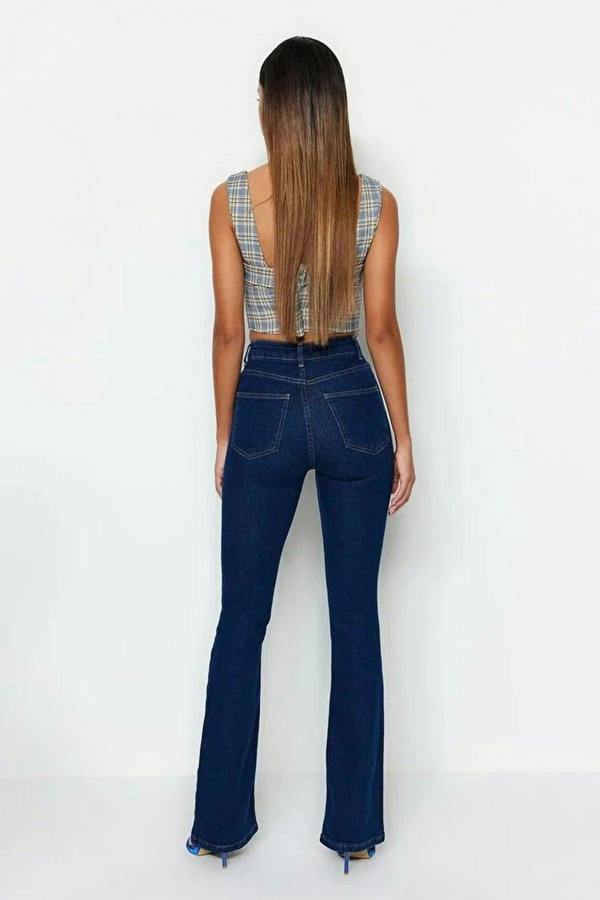 WOVCOR High Waist Comfort Flare Jeans