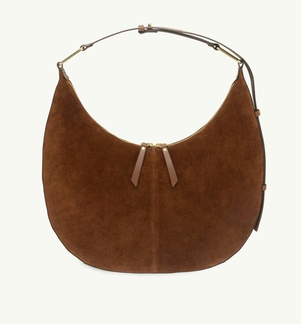 Apatchy London The Nora Tan Suede Bag