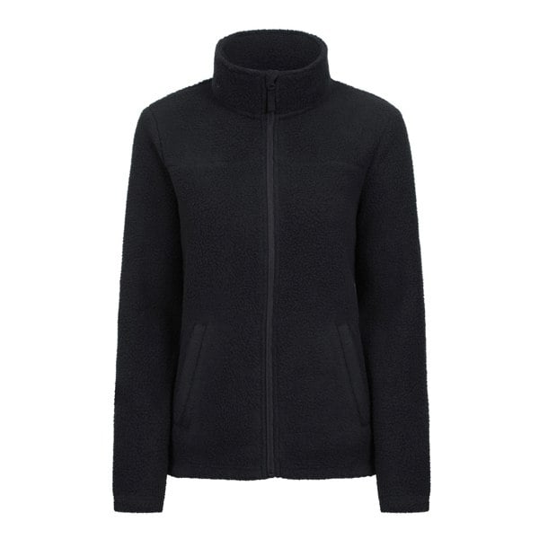 Mountain Warehouse Womens/Ladies Evie Full Zip Fleece Jacket - Black