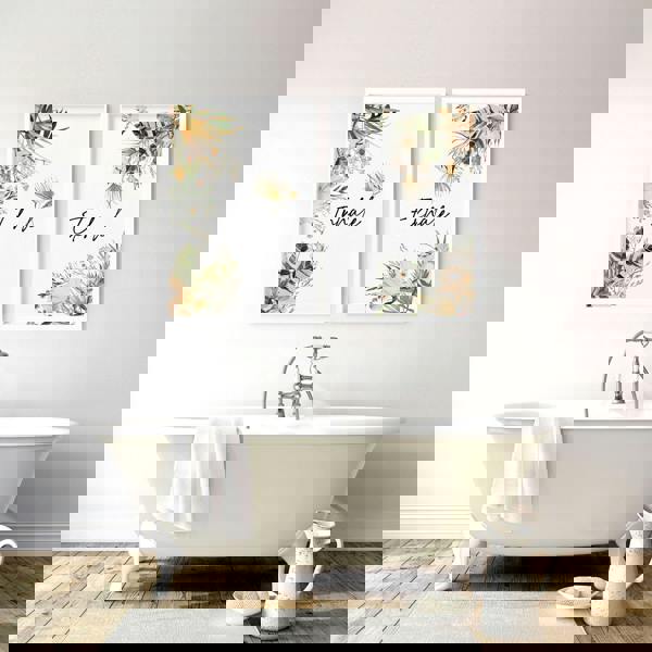 Bathroom pictures for walls | Set of 2 prints