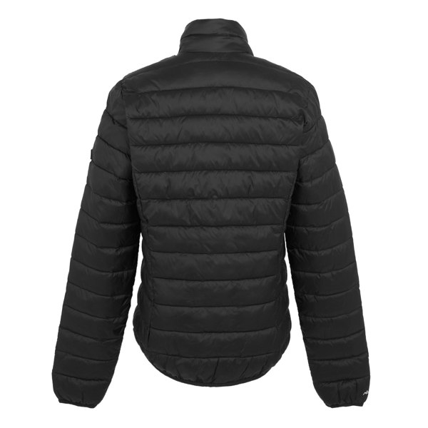 Regatta Womens/Ladies Marizion Quilted Jacket - Black/Mineral Red