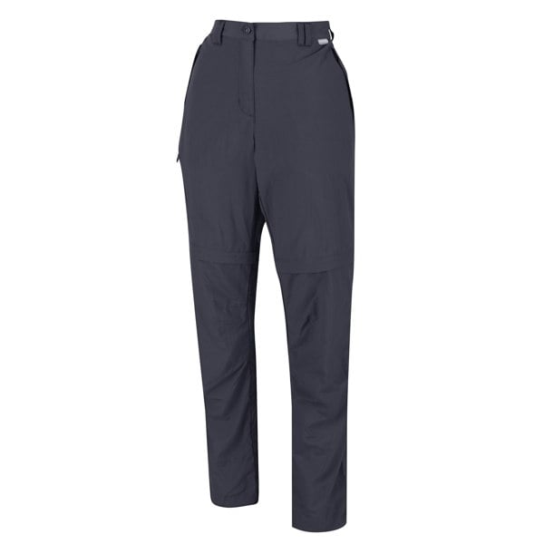 Regatta Women's Chaska II Zip Off Trousers - Seal Grey