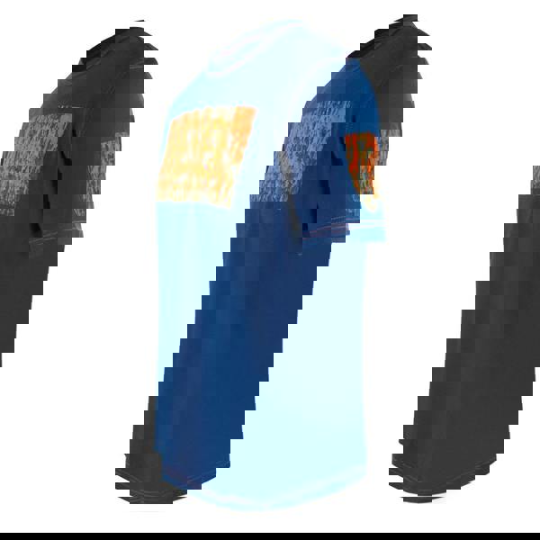 Diesel Block Logos Ensign Blue T-Shirt