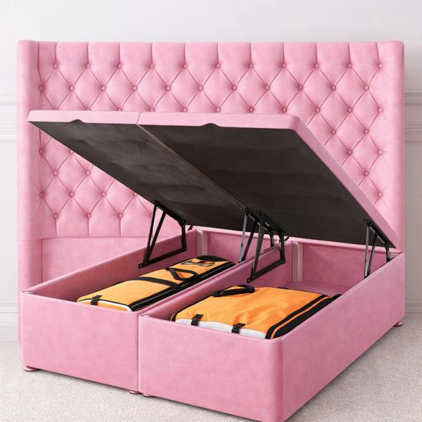 Great British Beds Topaz Winged Divan Ottoman Bed