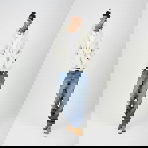 Brave Soul Stone Padded Hooded Jacket - Stone Image 3