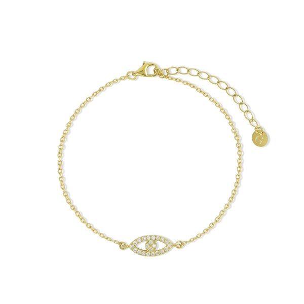 Gold Trip Lucky Evil Eye Bracelet