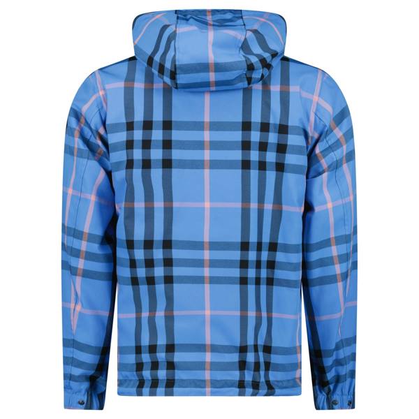 Burberry 'Stanford' Zip-Up Check Reversible Hooded Jacket Black & Check - chancefashionco
