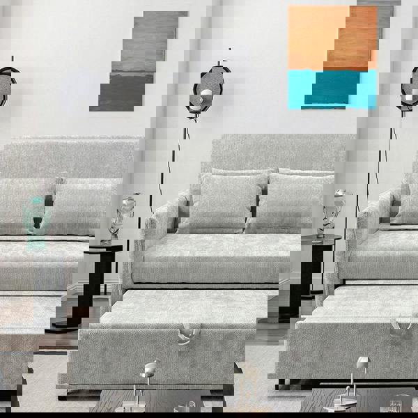 Weilai Concept Camden Sofa Bed Two Seater Sofa Bed, Chenille