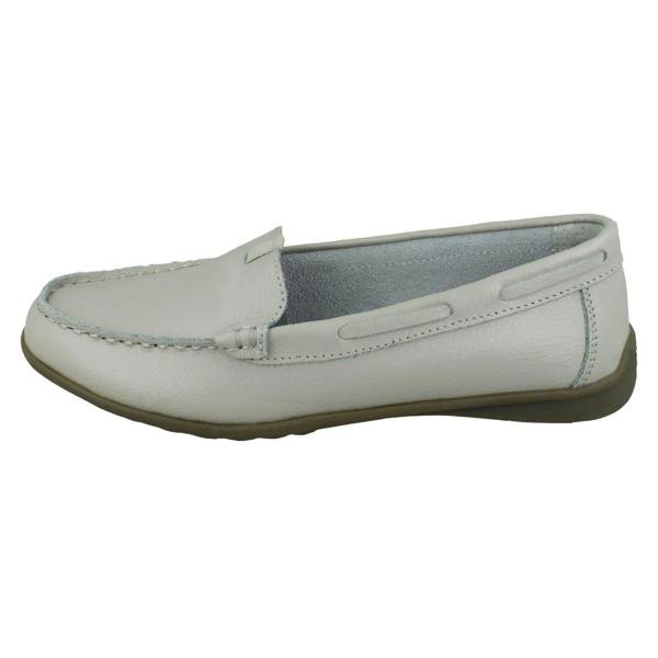 Down to Earth Ladies Down To Earth Leather Loafers F80422