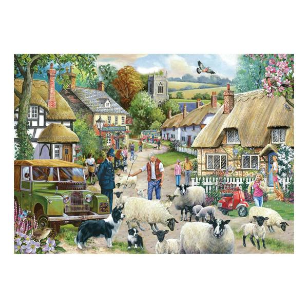 The House of Puzzles Where Are Ewe Going 1000 Piece Jigsaw Puzzle